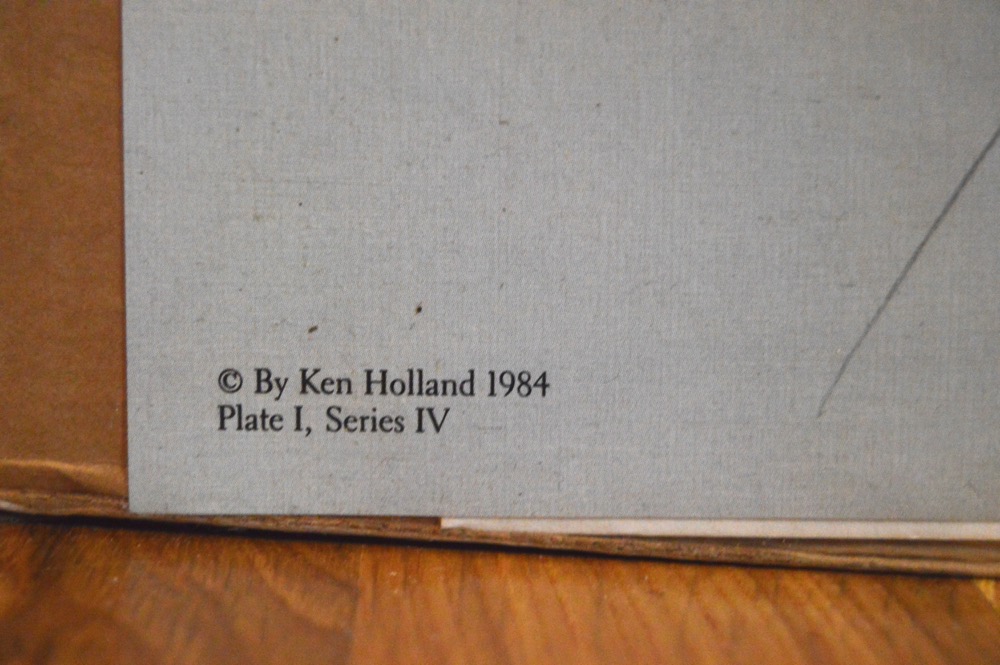 Pair of Signed Ken Holland Prints