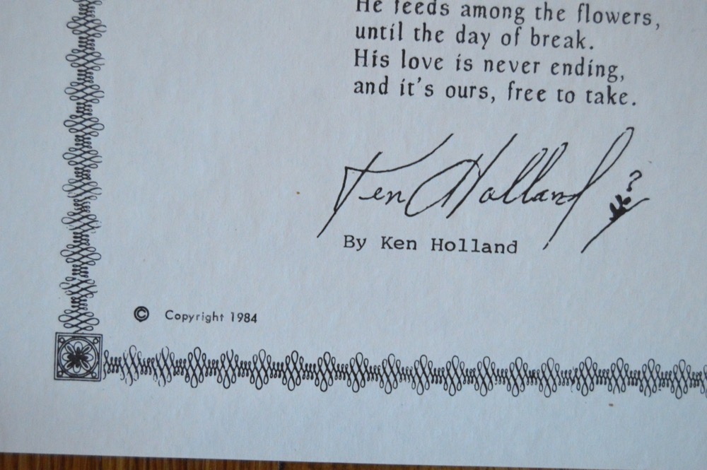 Pair of Signed Ken Holland Prints