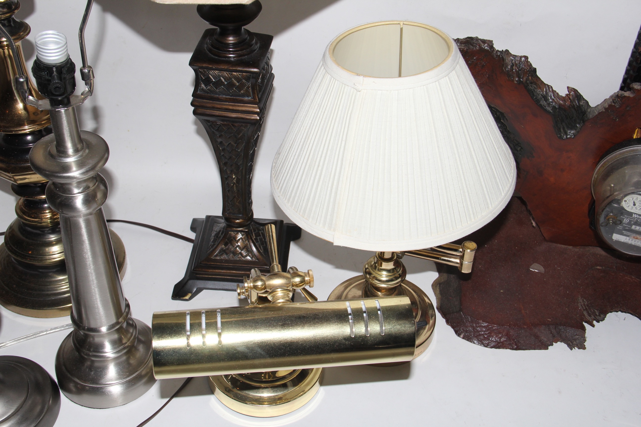 Grouping of Table Lamps