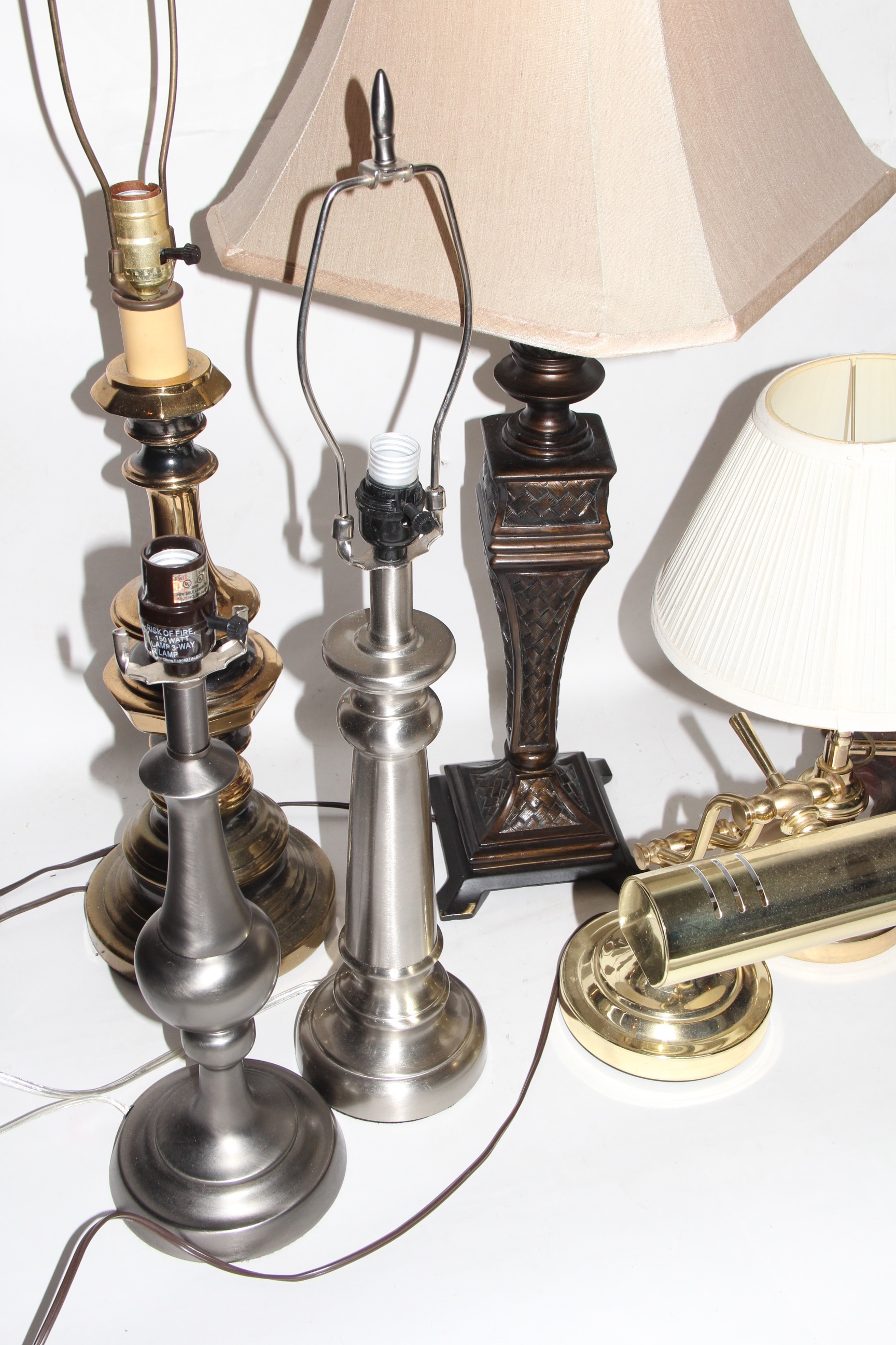 Grouping of Table Lamps