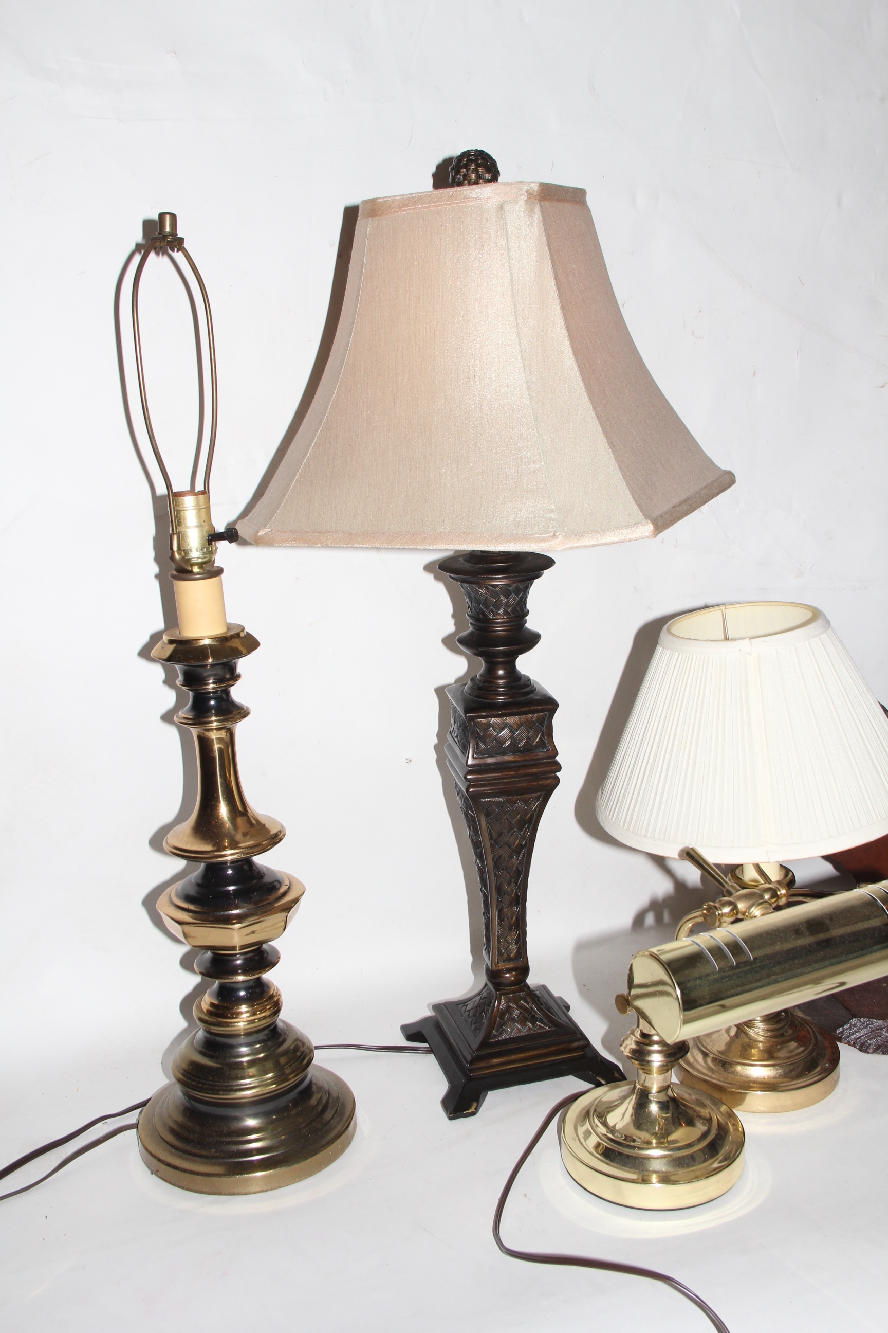 Grouping of Table Lamps