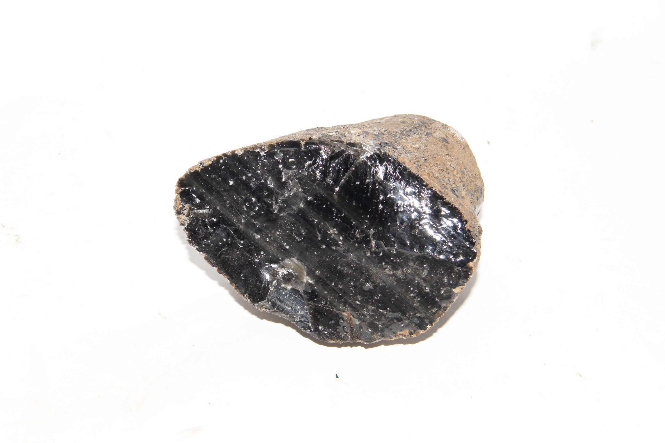 Pair of Geodes and Painted Stone