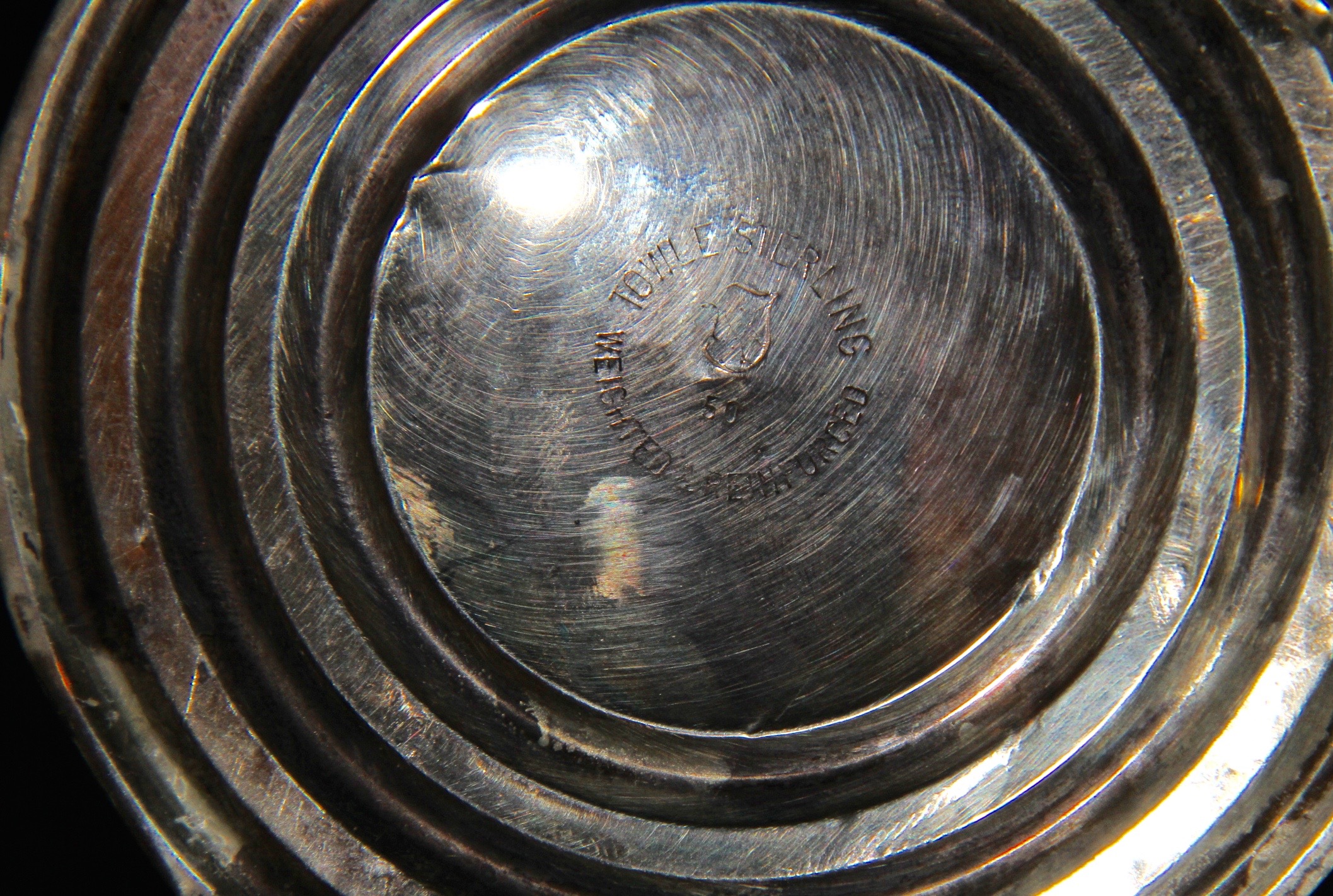 Towle Sterling Silver Weighted Candle Holders