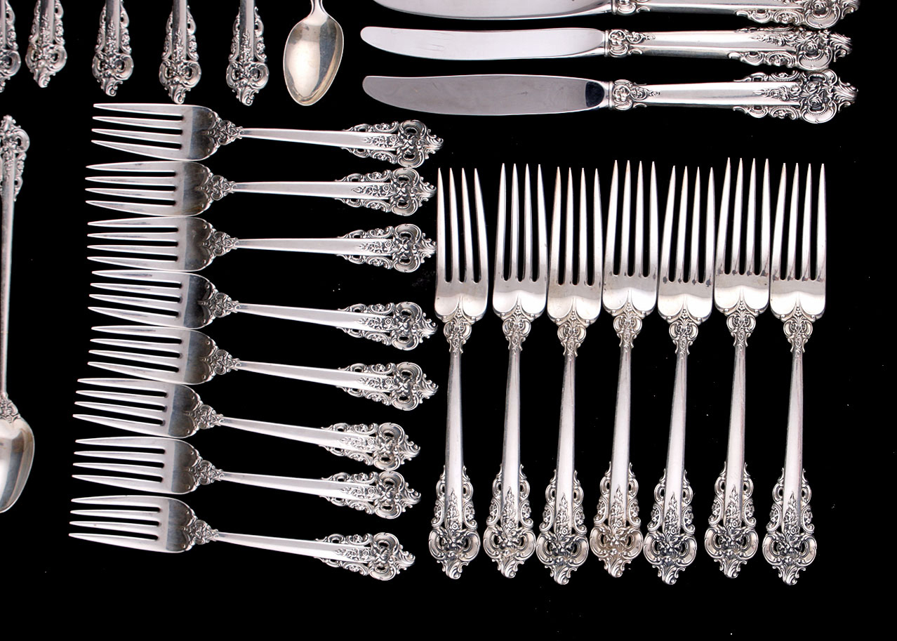 Wallace Sterling Silverware Set