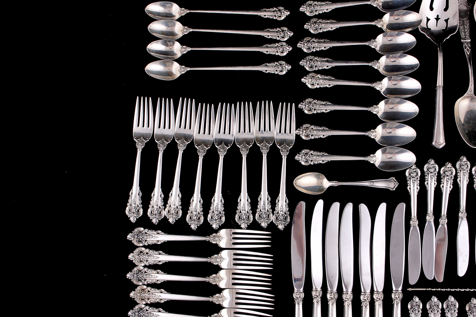 Wallace Sterling Silverware Set