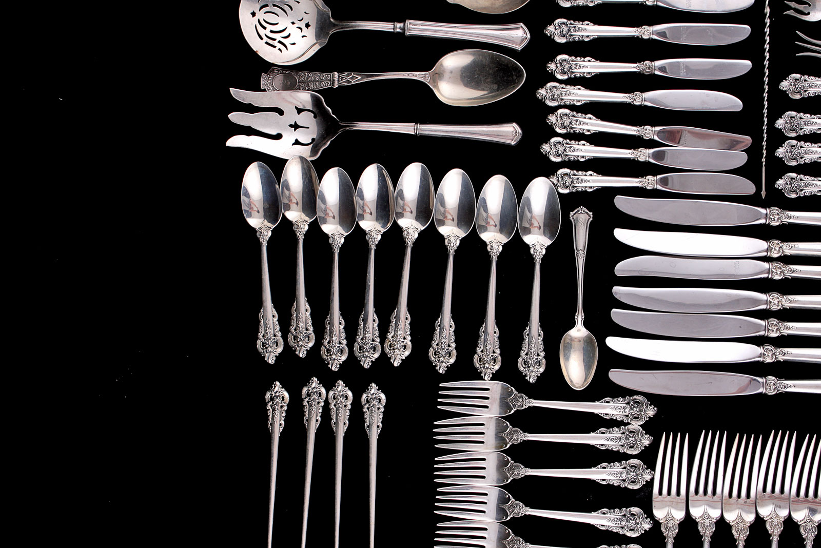 Wallace Sterling Silverware Set