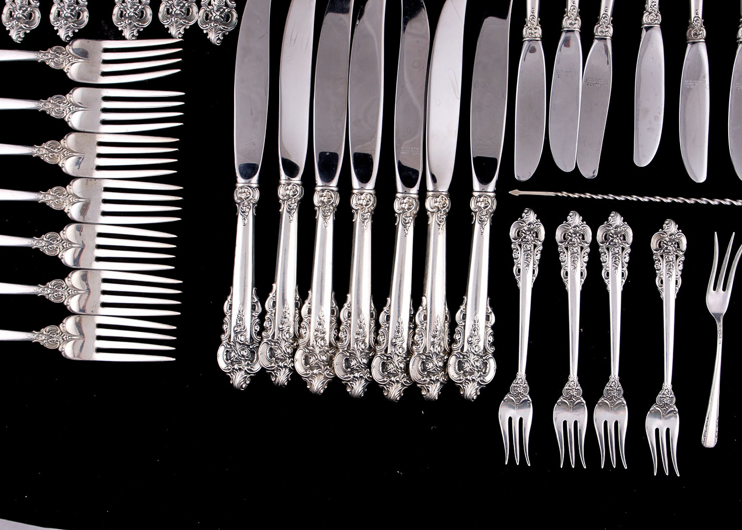 Wallace Sterling Silverware Set