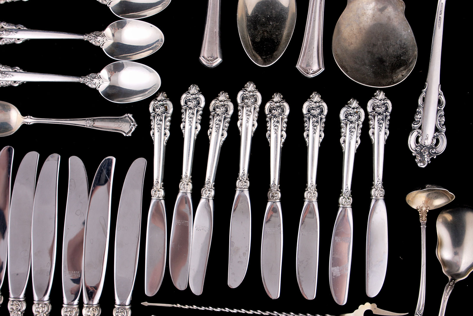 Wallace Sterling Silverware Set