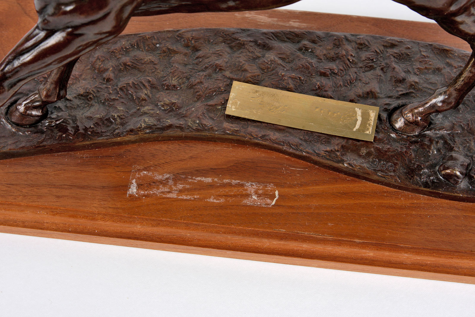 "Aristides" Bronze Race Horse Sculpture by Carl Regutti, 3/500