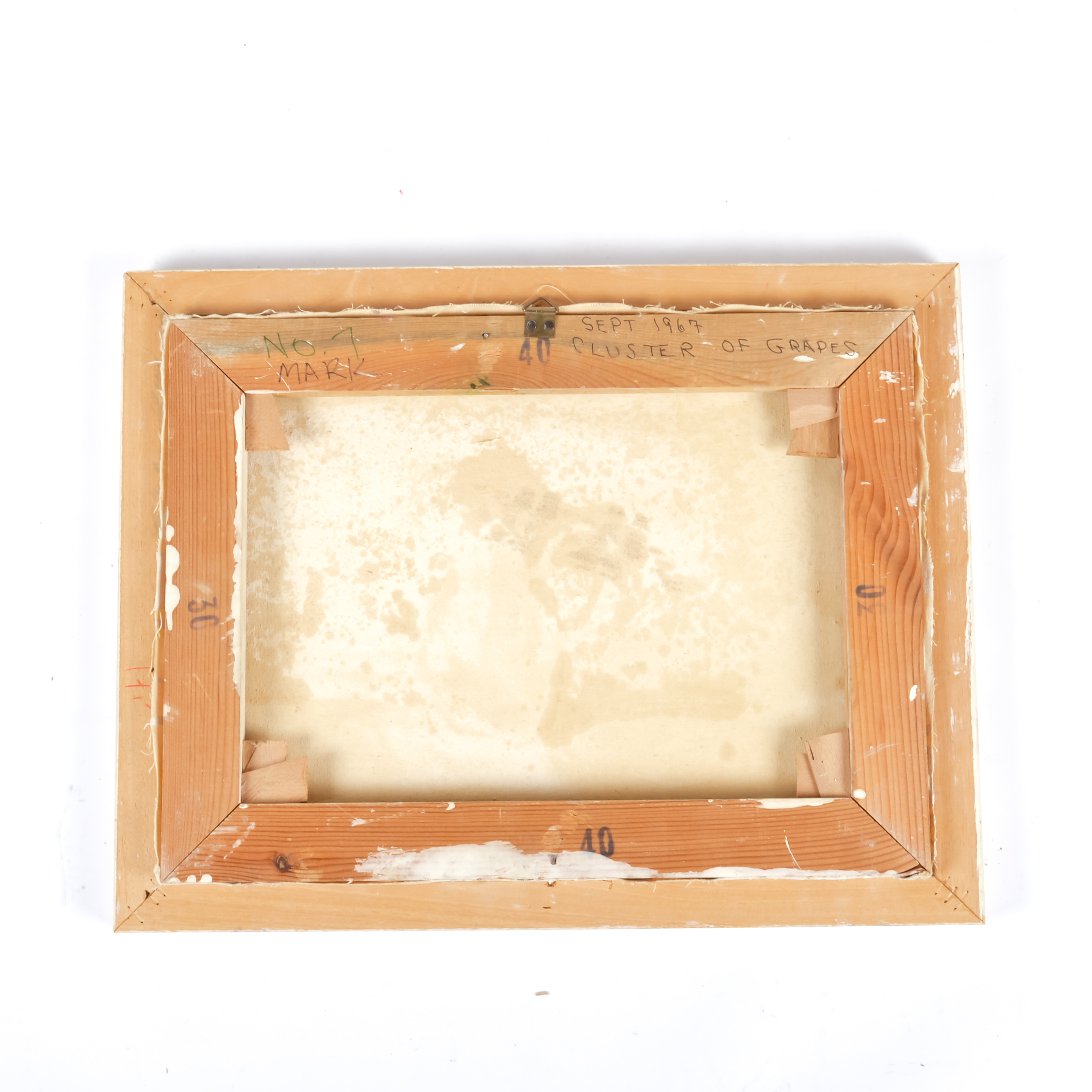 Two Framed Original Vintage Still Life Oil on Canvases