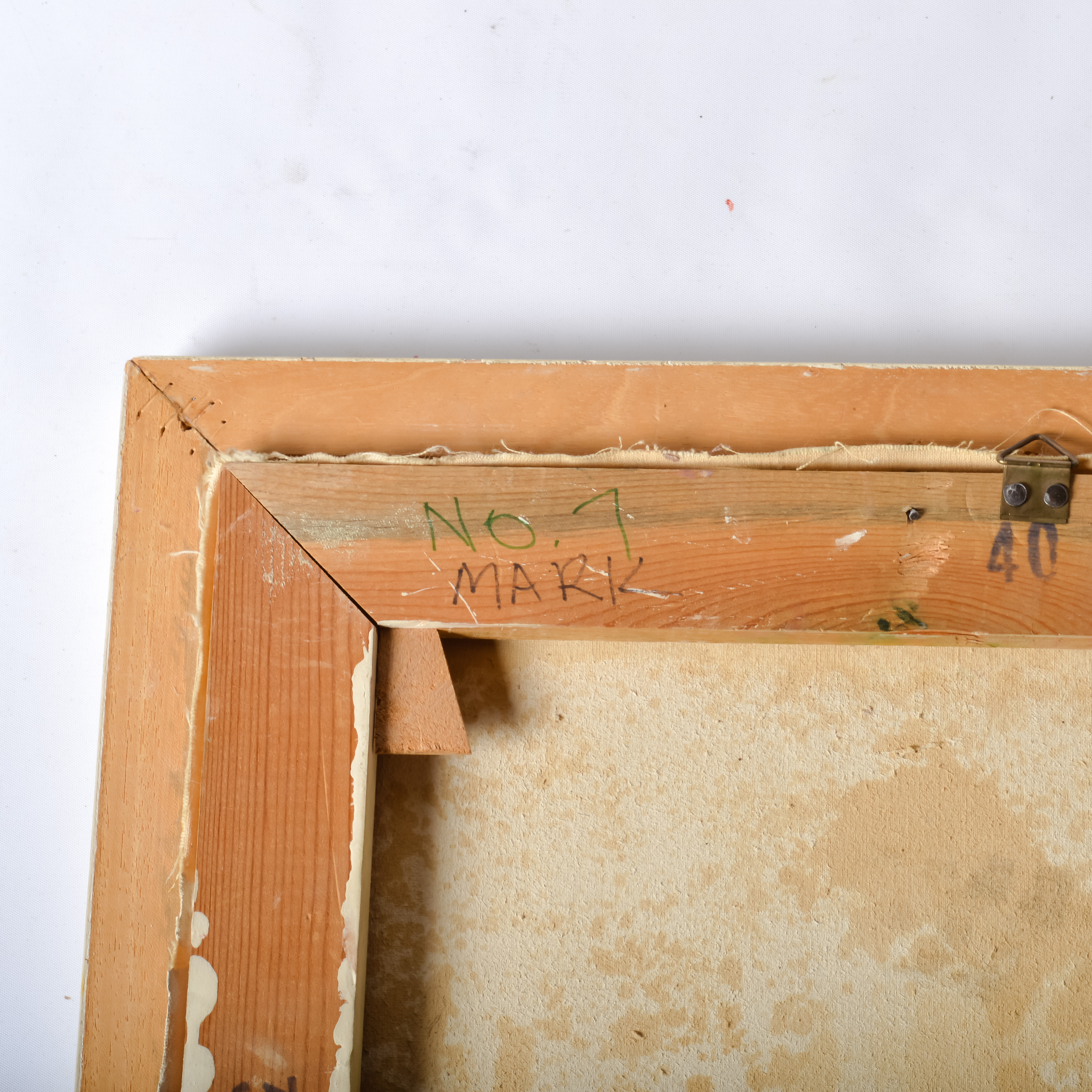 Two Framed Original Vintage Still Life Oil on Canvases