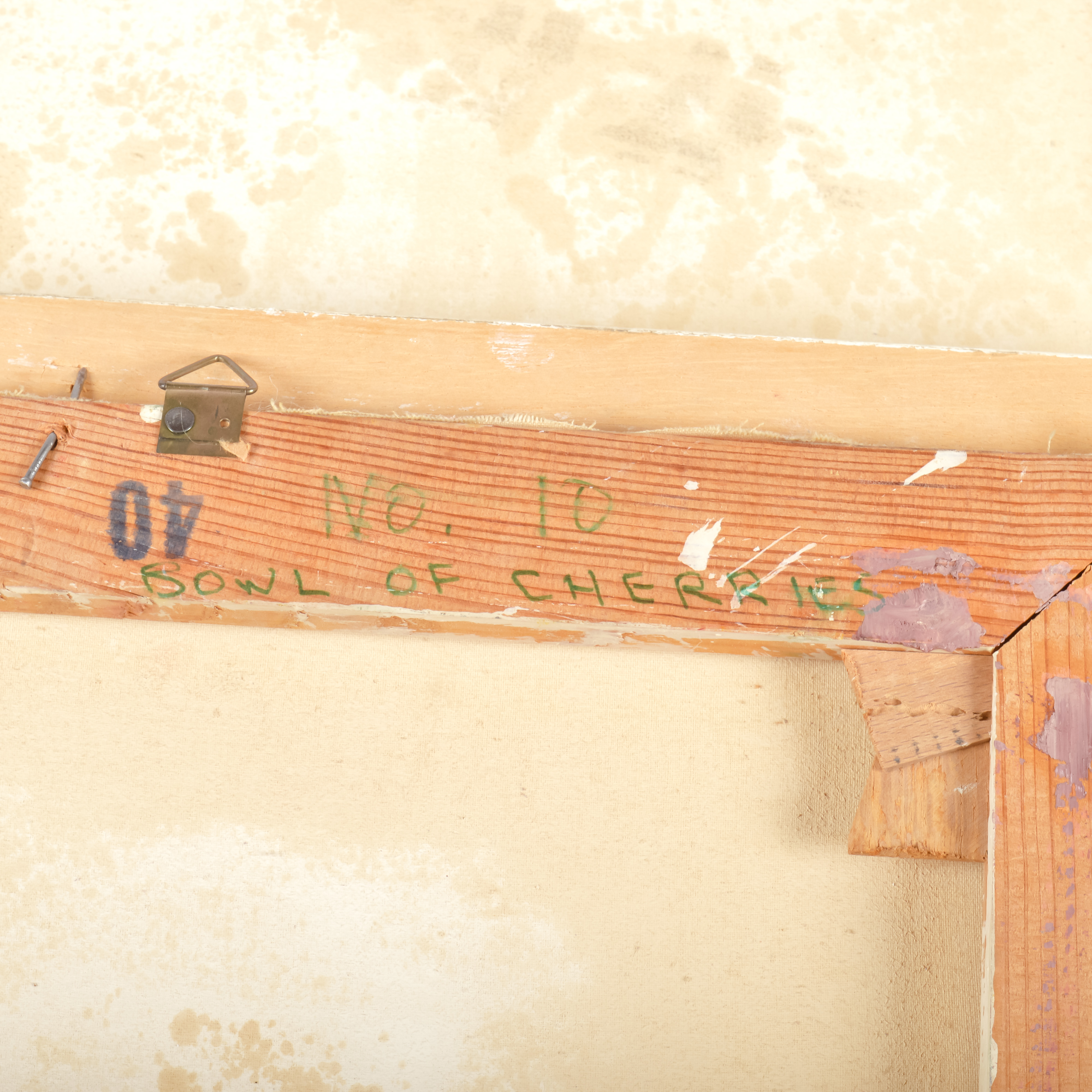 Two Framed Original Vintage Still Life Oil on Canvases