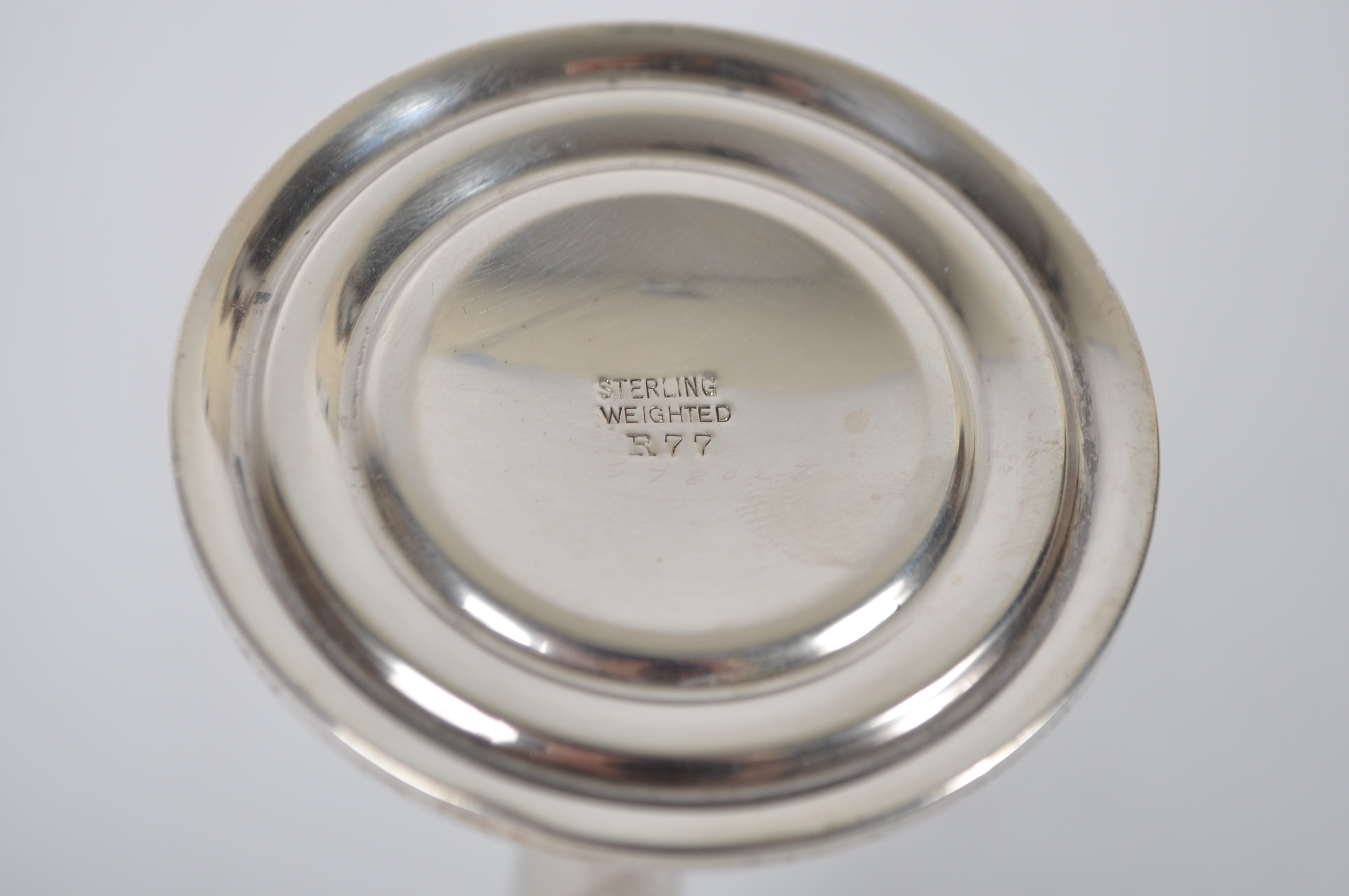 Weighted Sterling Silver Bud Vase