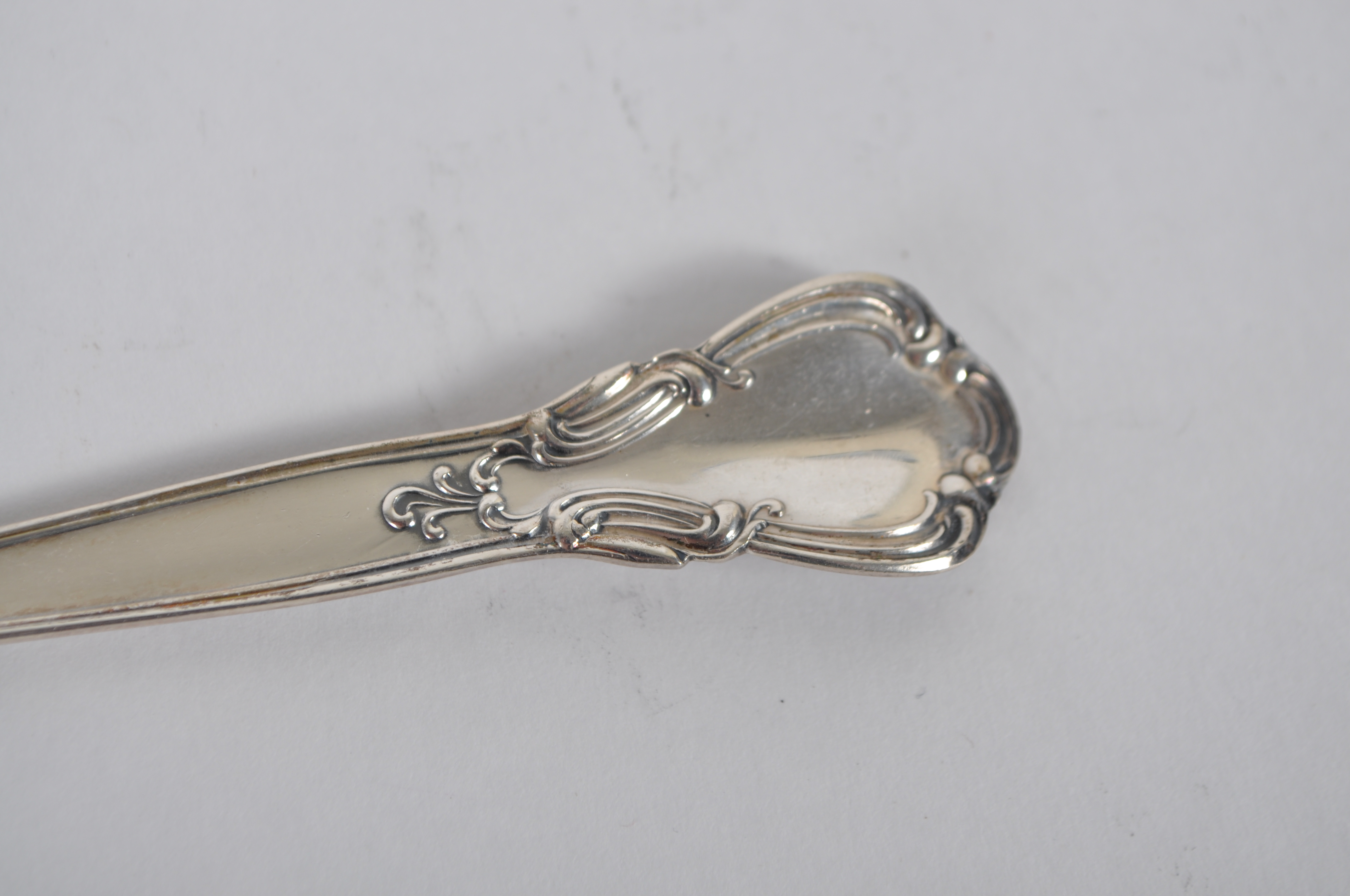 Eight Gorham "Chantilly" Iced Tea Spoons
