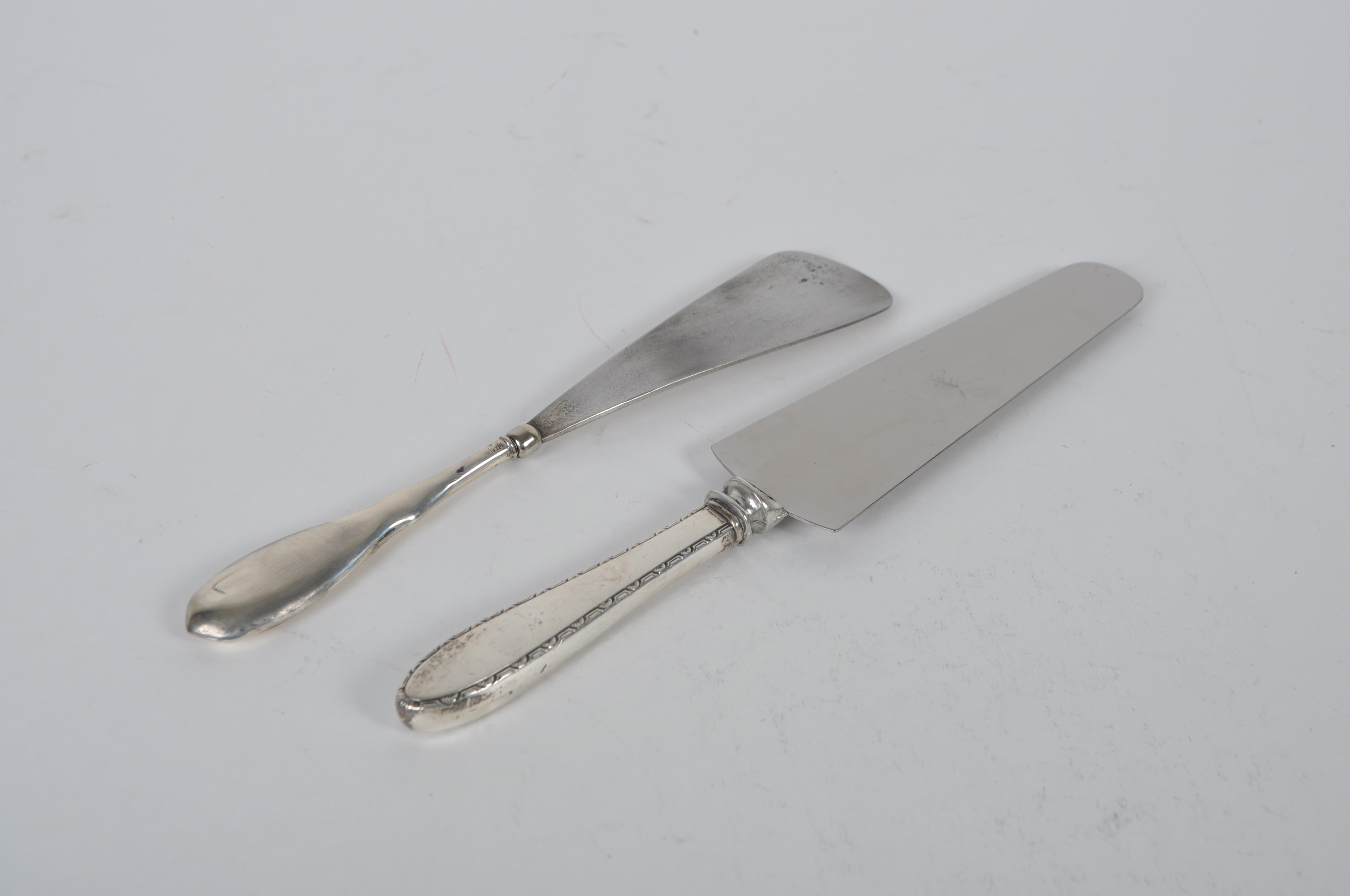 Sterling Silver Cake Server and Shoe Horn