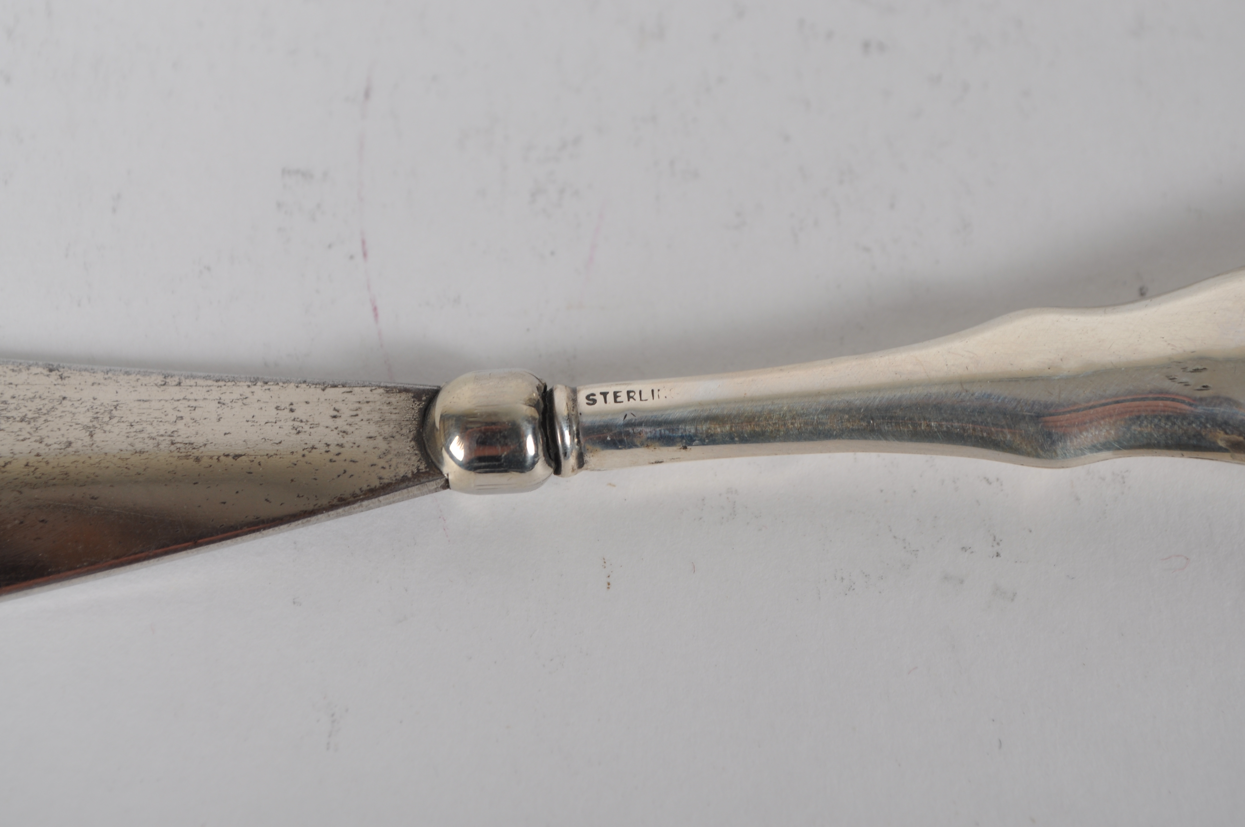 Sterling Silver Cake Server and Shoe Horn