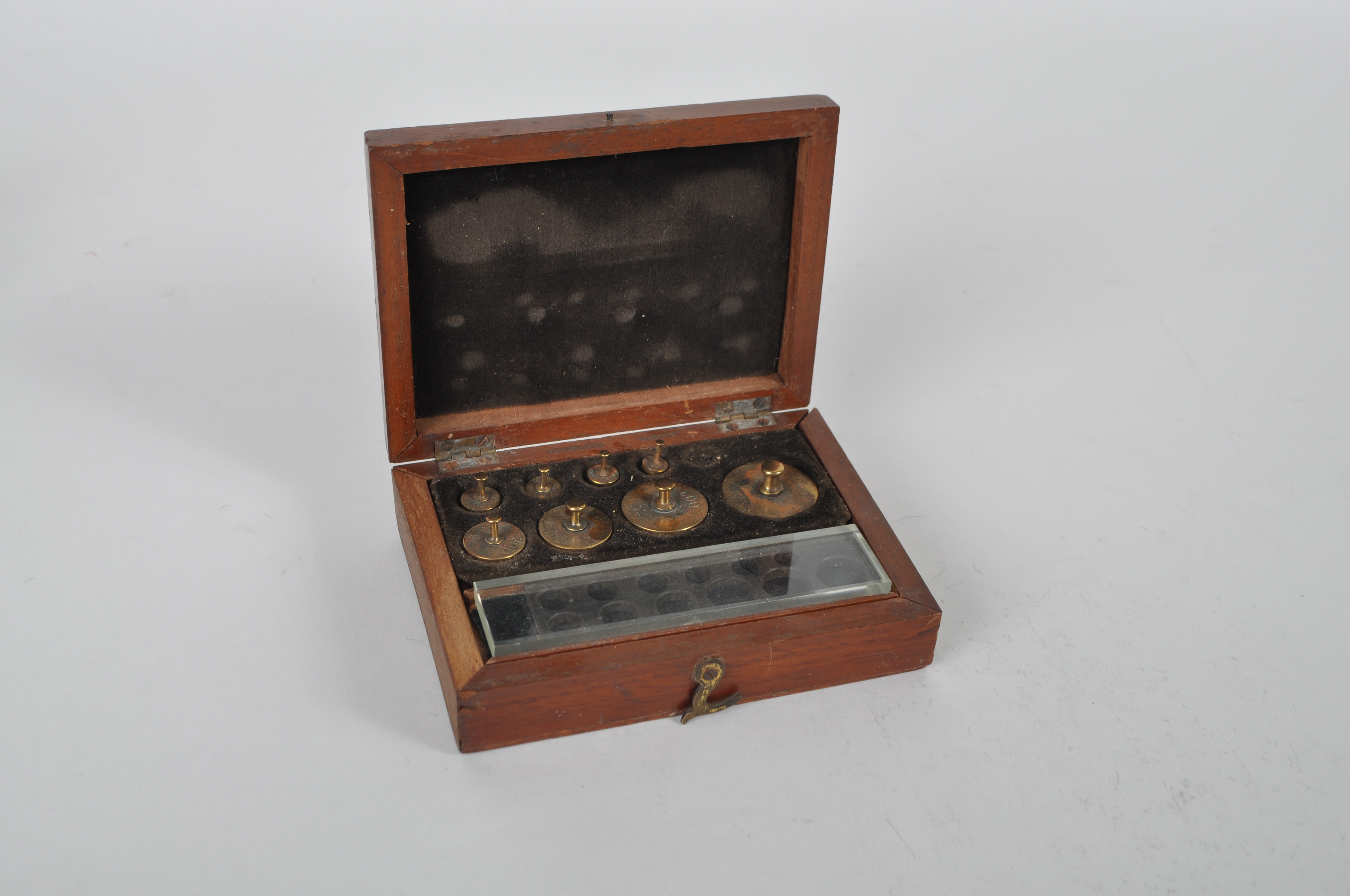 Oertling London Brass Weight Set