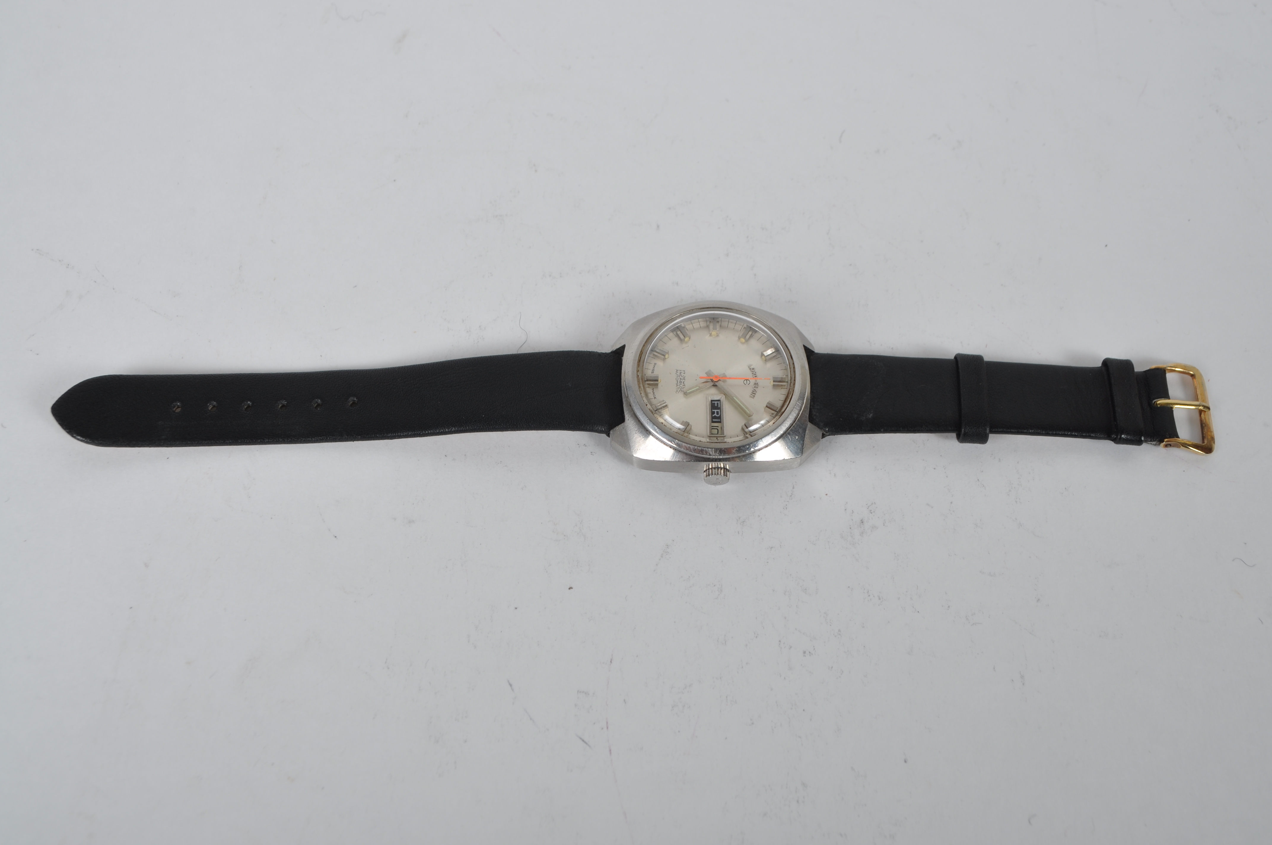 Lord Elgin 17 Jewel Leather Band Watch