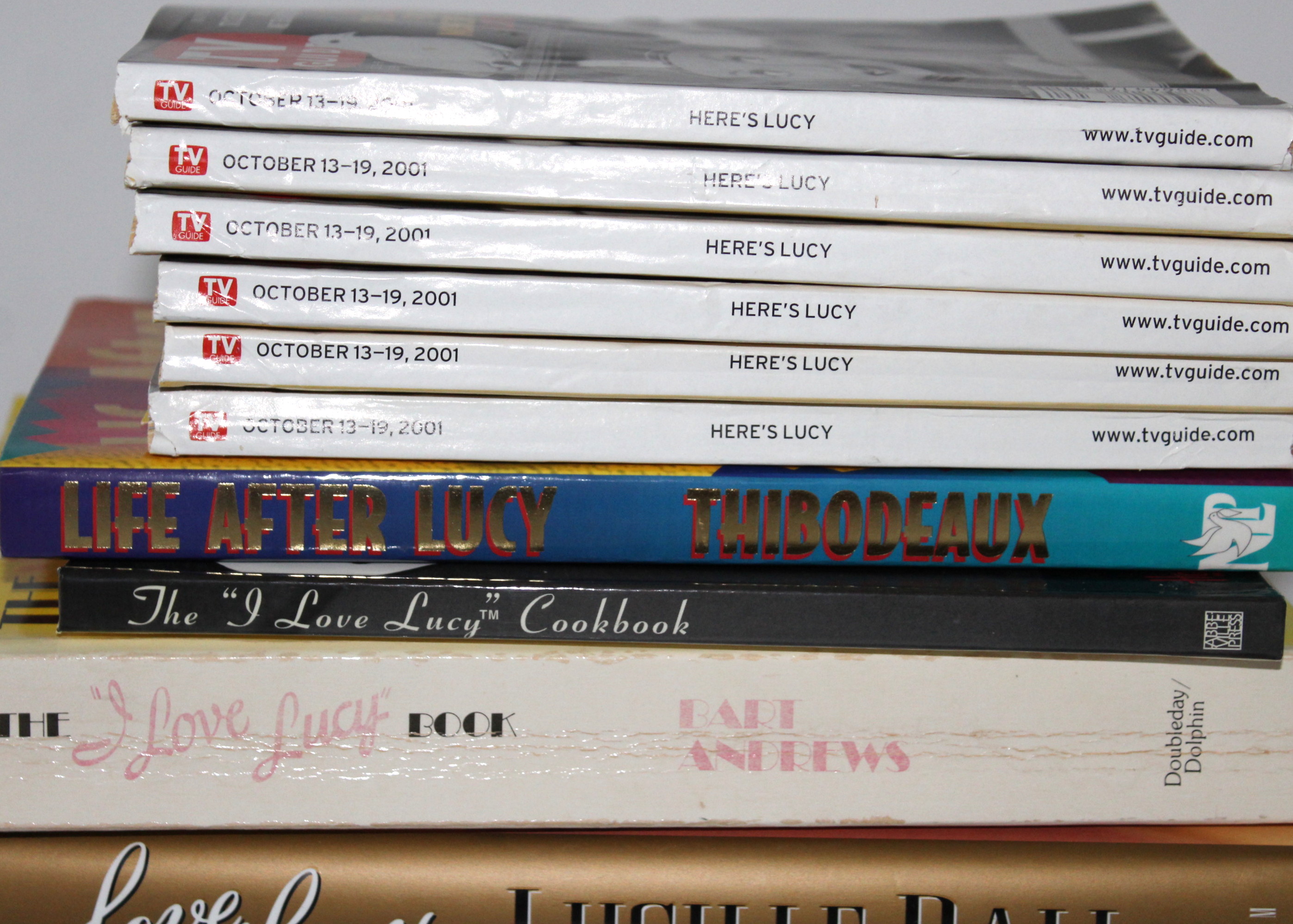 "I Love Lucy" Books and Ephemera Collection