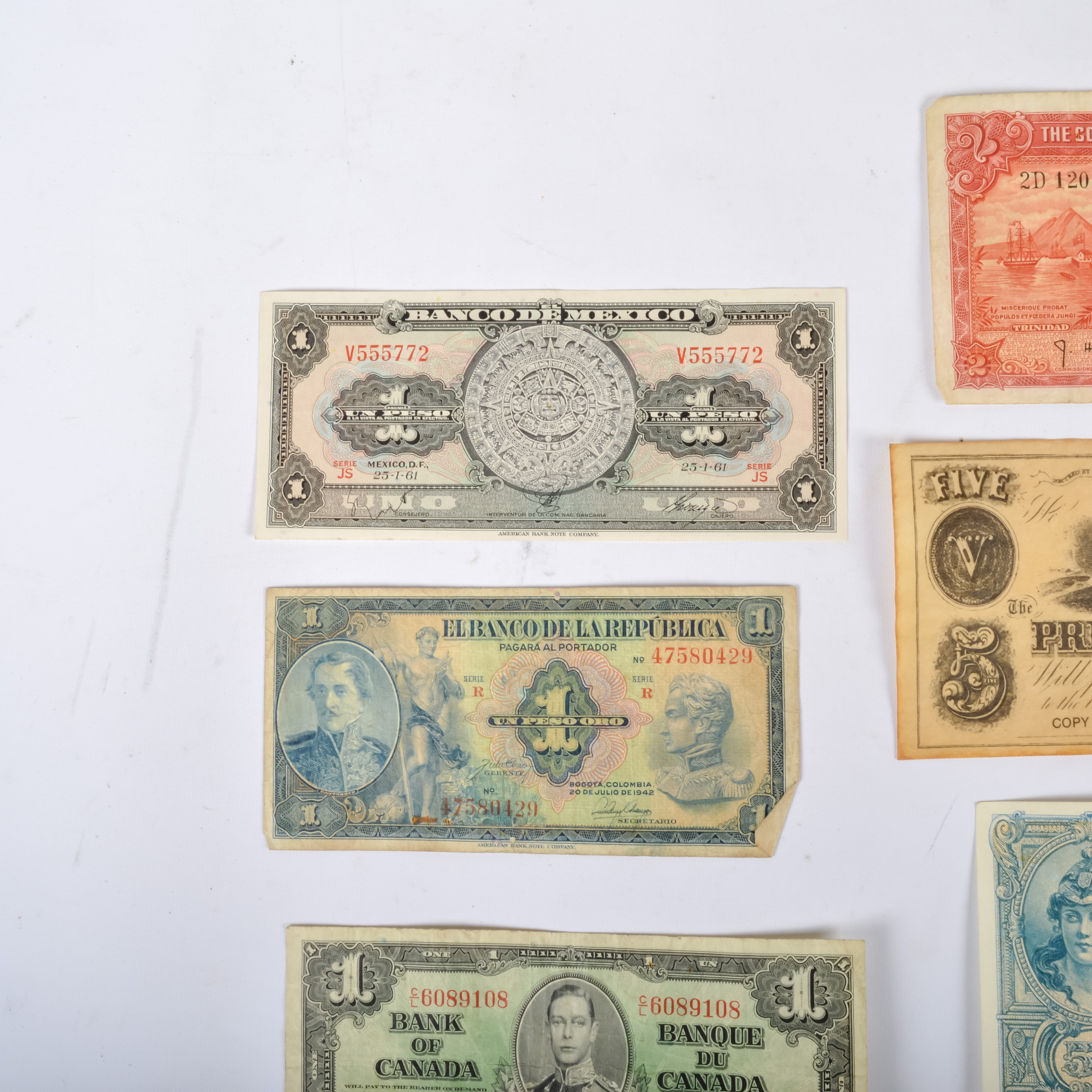 Collection of Foreign Paper Currency