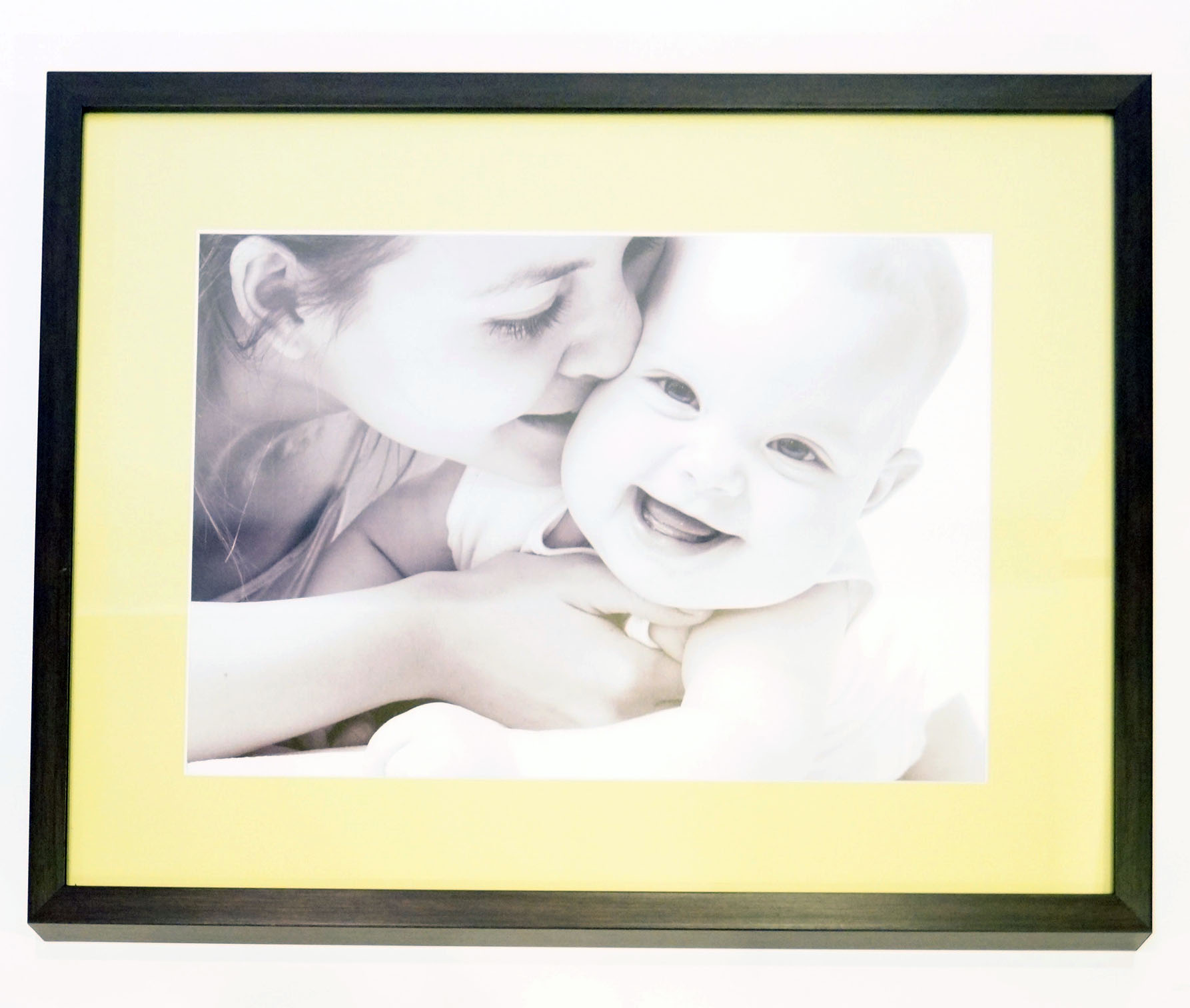 Trio of Black and White Baby Photographs