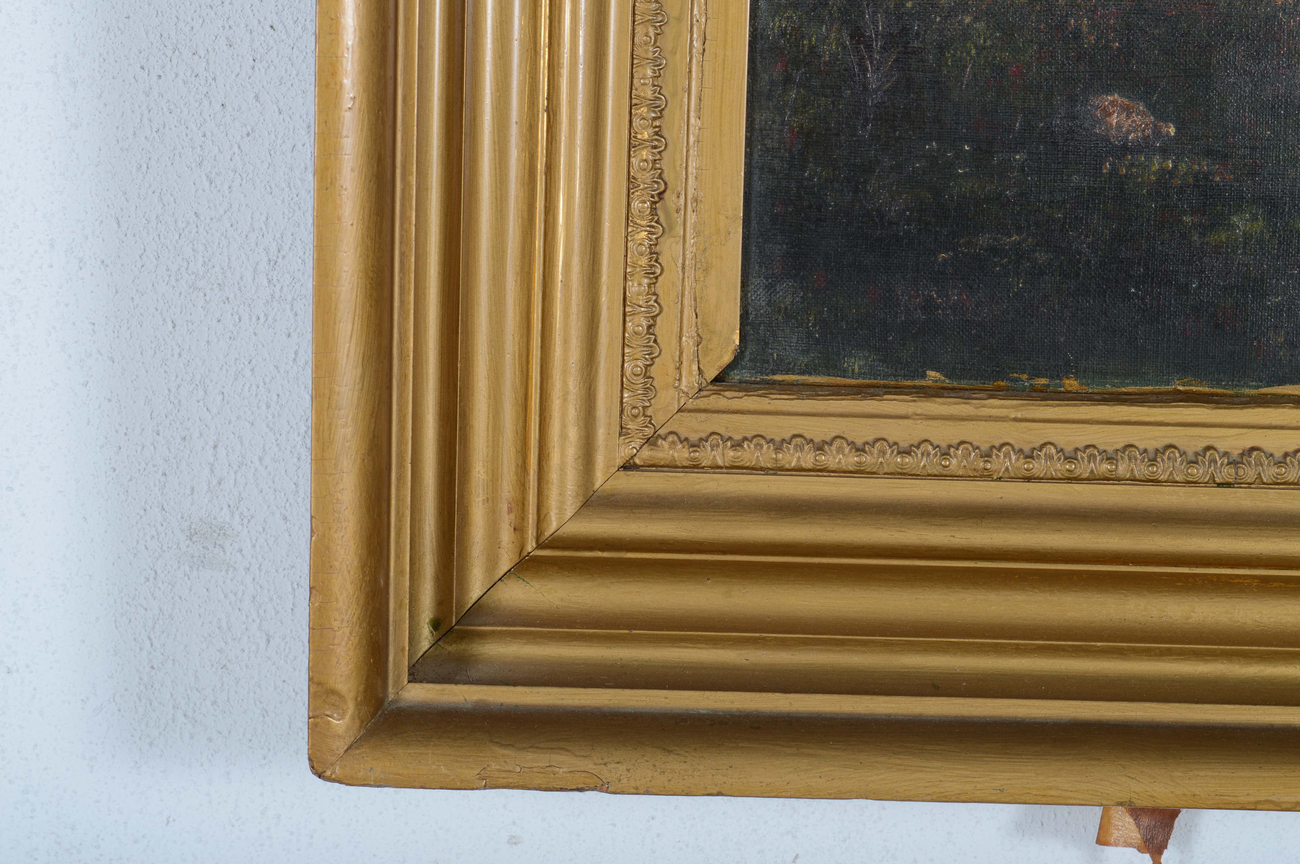 Original Wilhelm T. Eilerts 19th Century Oil Painting on Linen