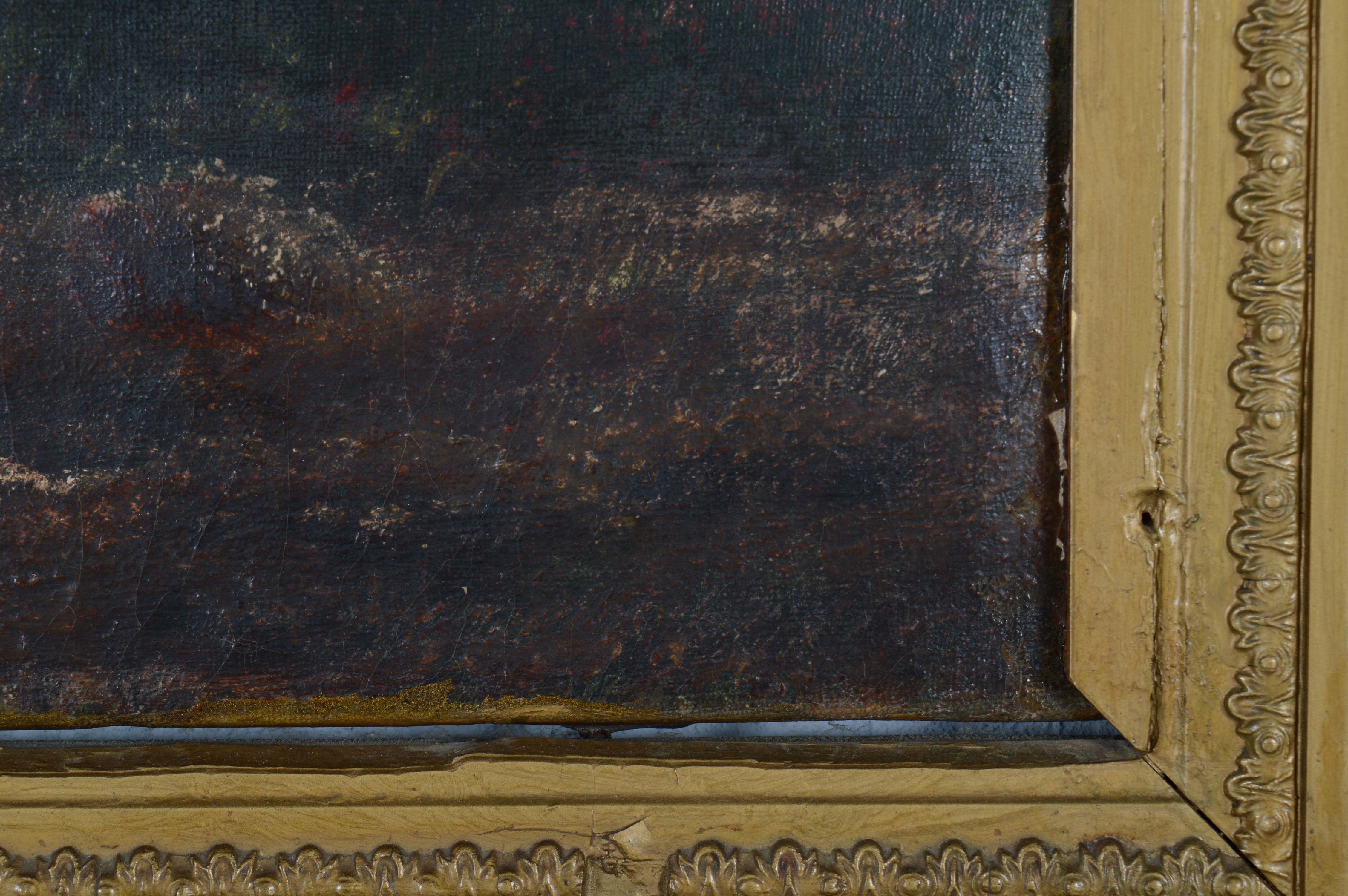 Original Wilhelm T. Eilerts 19th Century Oil Painting on Linen