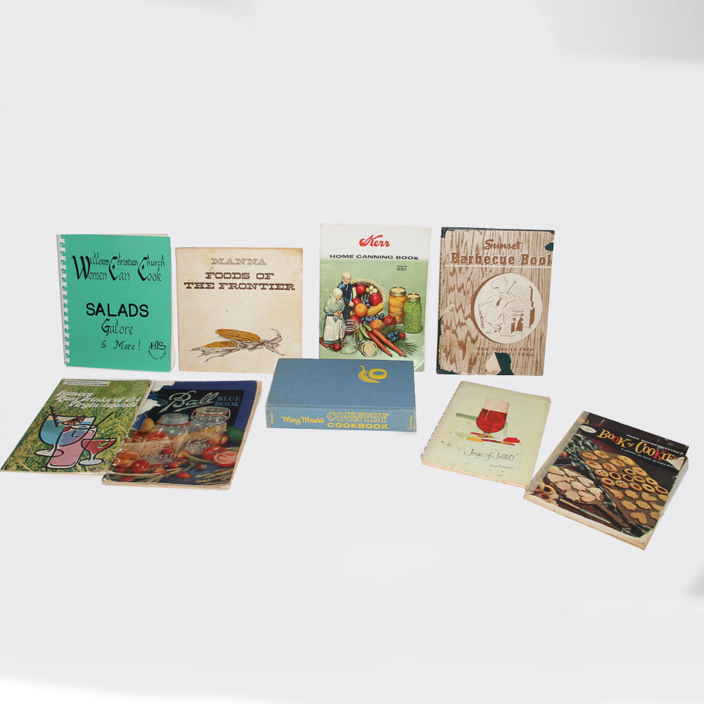Vintage Cookbooks from the 50's and 60's