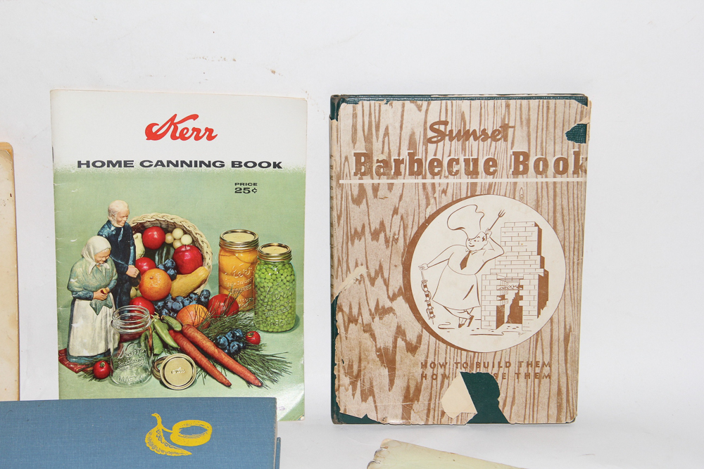 Vintage Cookbooks from the 50's and 60's