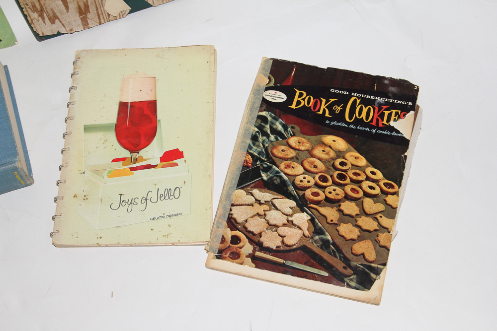 Vintage Cookbooks from the 50's and 60's