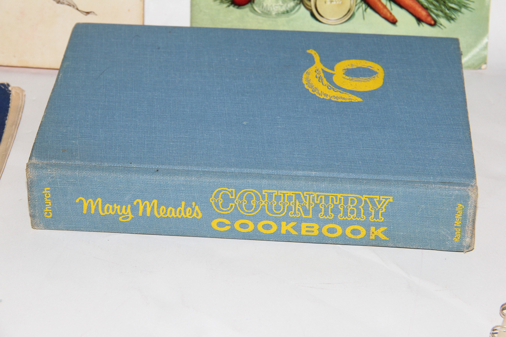 Vintage Cookbooks from the 50's and 60's