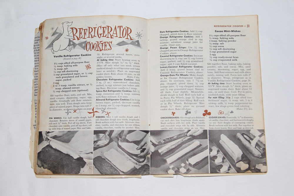 Vintage Cookbooks from the 50's and 60's