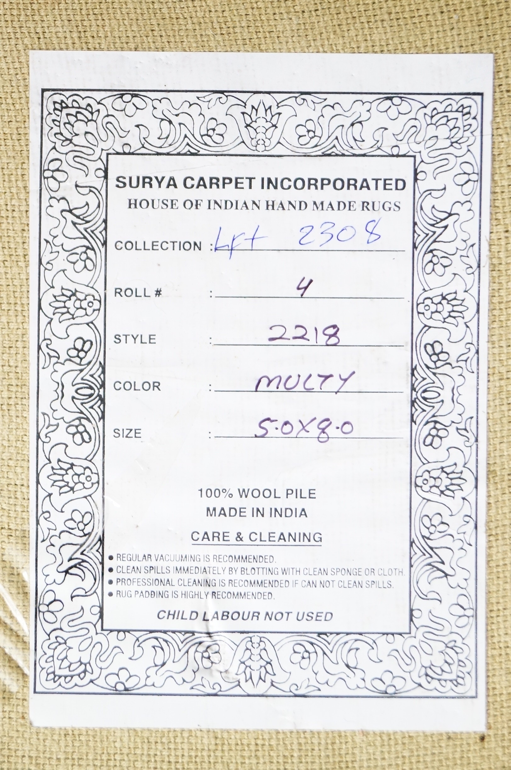 Contemporary Geometric Area Rug