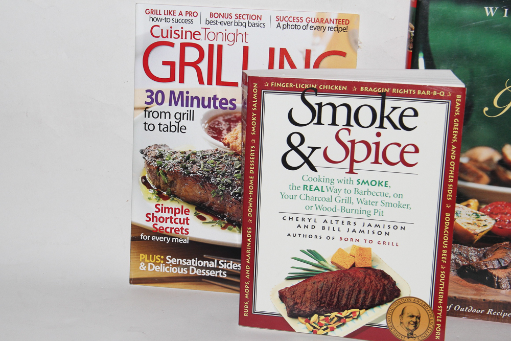 Collection of Barbeque and Grilling Cookbooks