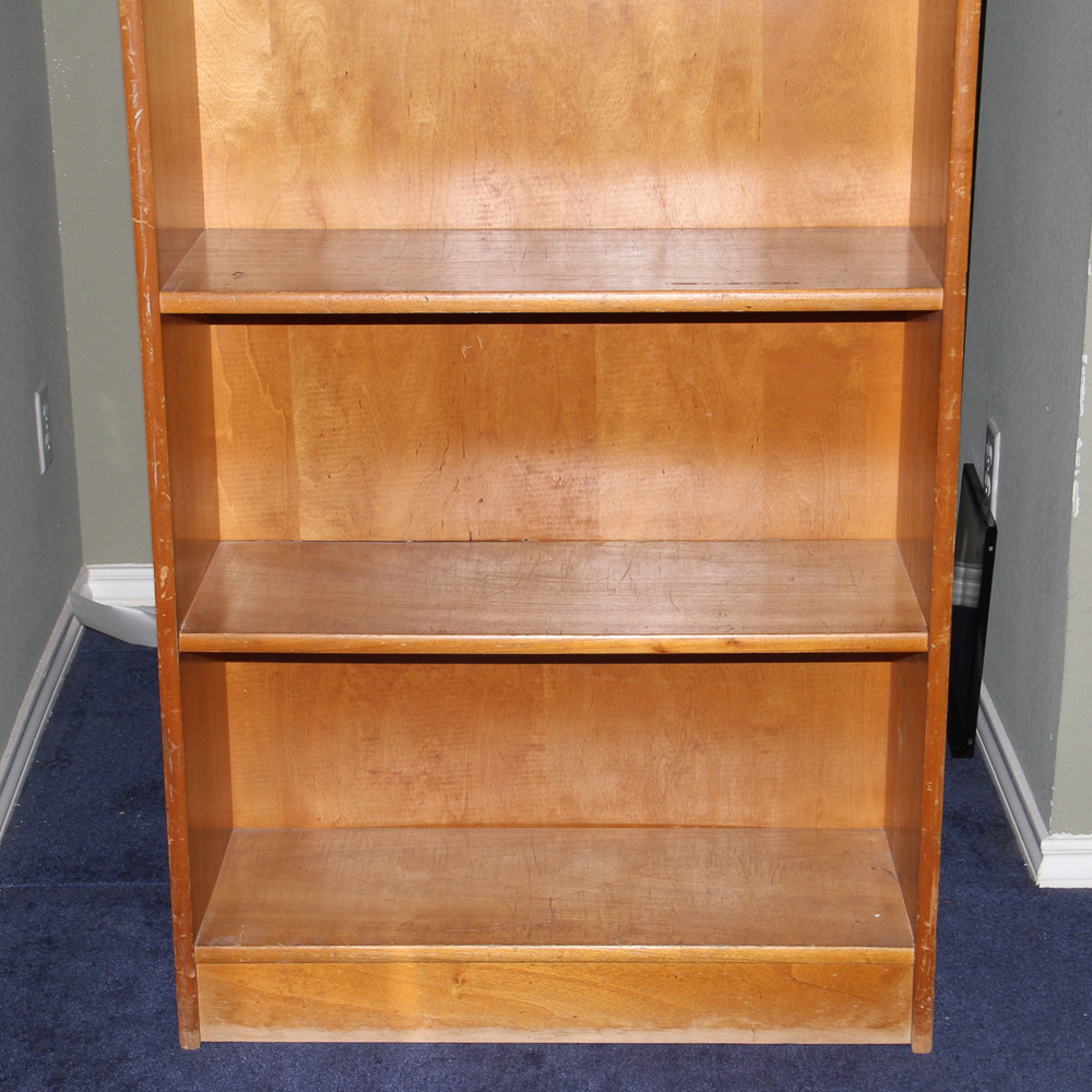 Maple Wood Bookcase