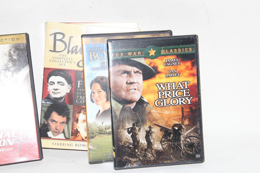 Grouping of Action and Military DVDs