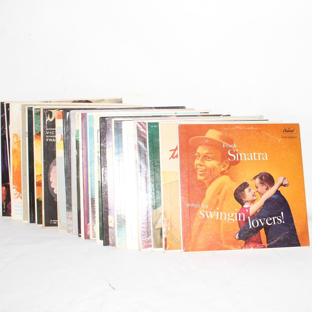 Grouping of 50's and 60's Vinyl Records