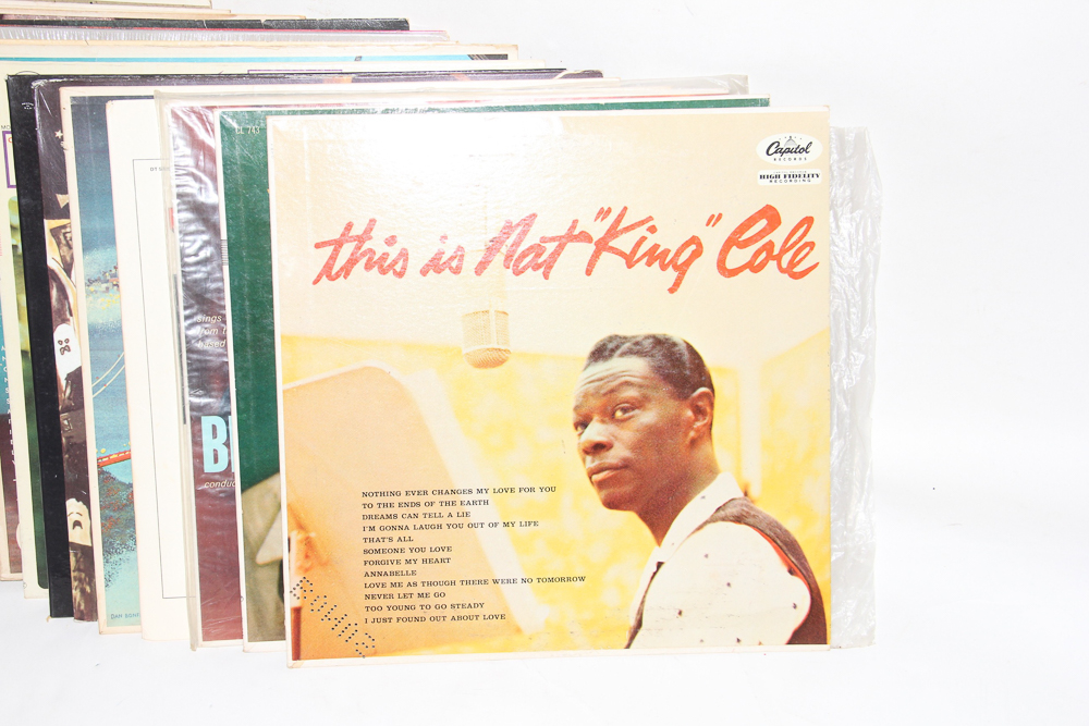 Grouping of 50's and 60's Vinyl Records