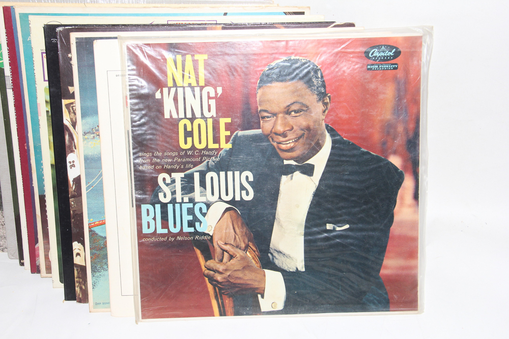 Grouping of 50's and 60's Vinyl Records