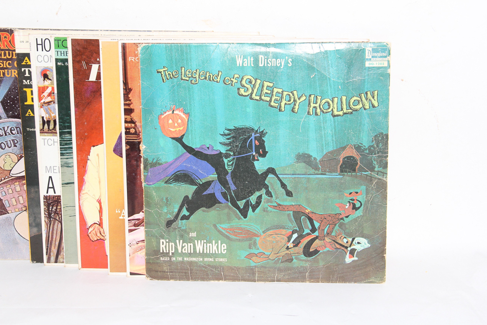 Grouping of Soundtrack LP Records