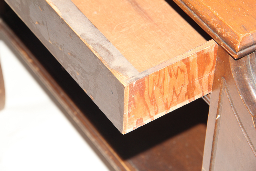 Art Deco Style Side Table or Magazine Rack