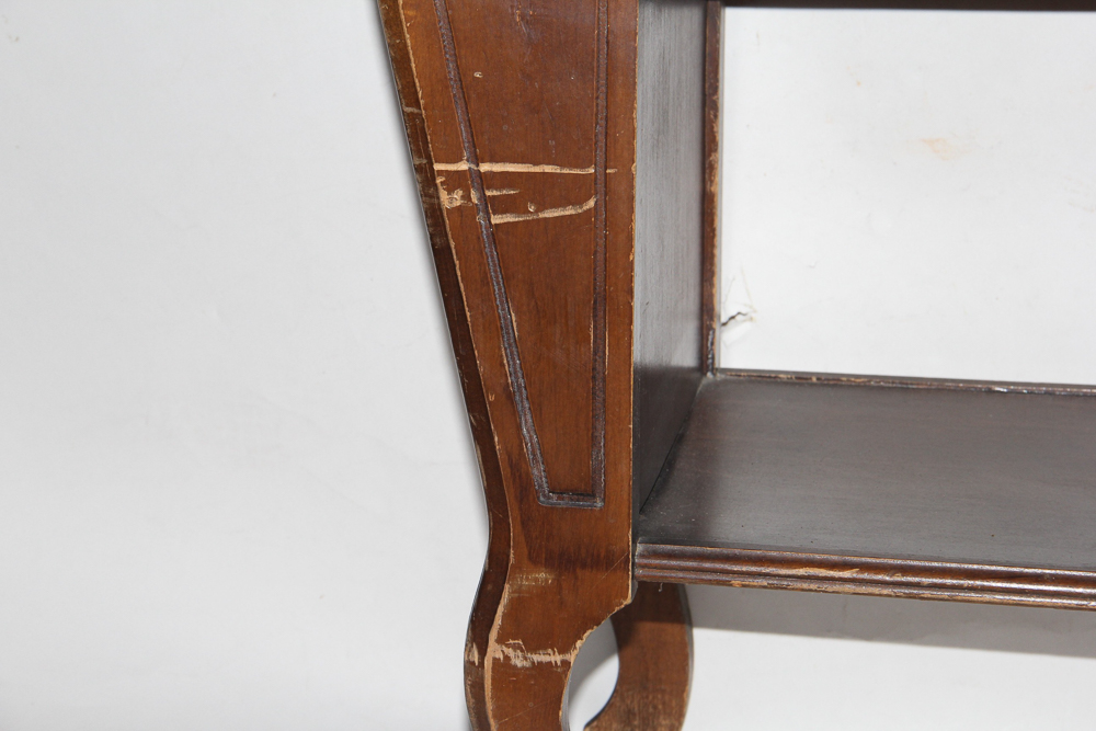 Art Deco Style Side Table or Magazine Rack