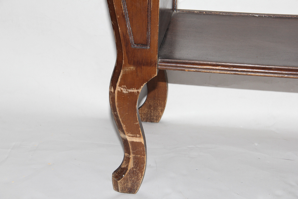 Art Deco Style Side Table or Magazine Rack