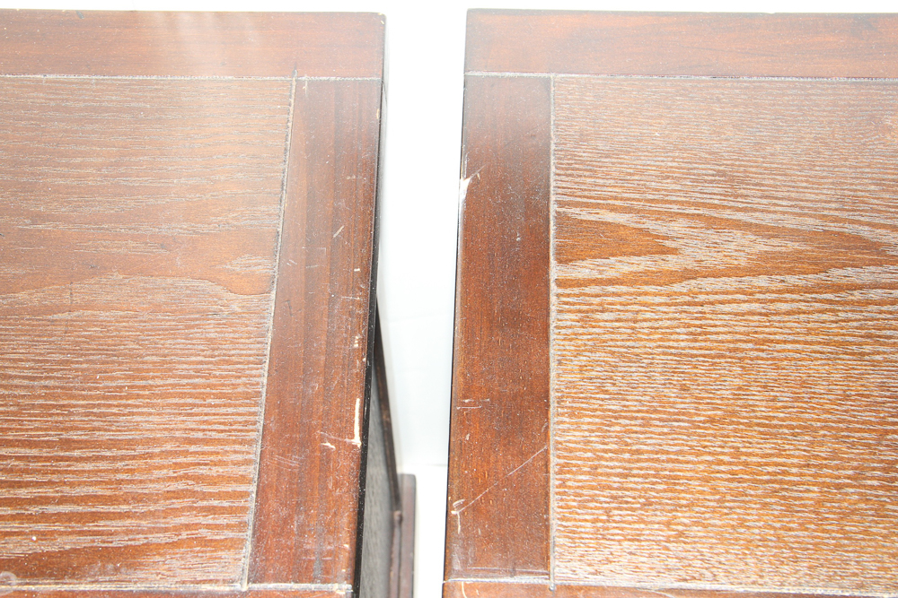 Circa 1940 Asian Style Nightstands