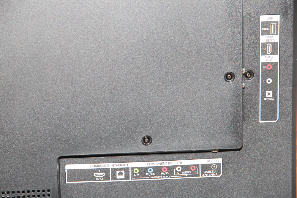 Vizip 34" Television and Vintage Sanyo VHS Player