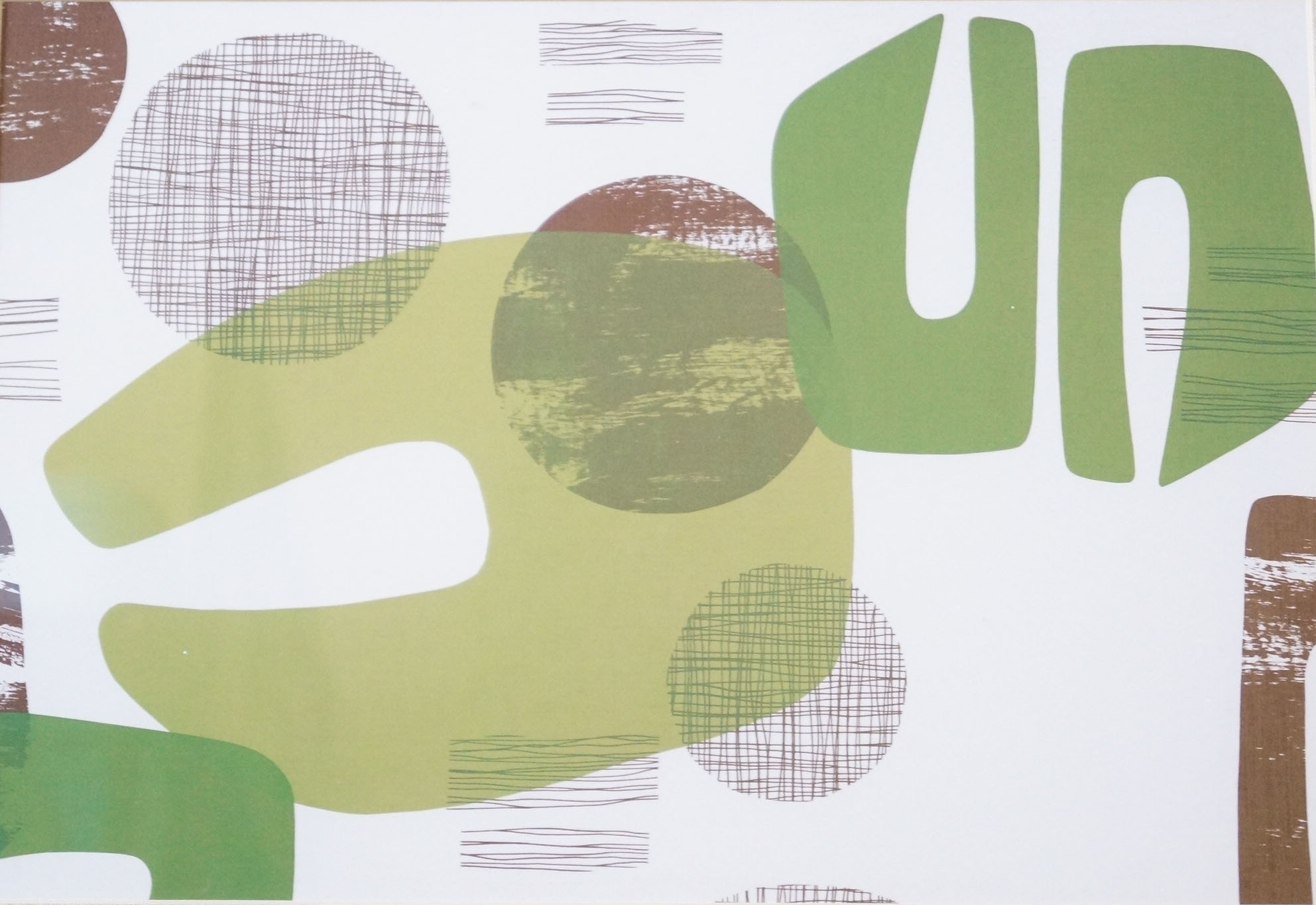 Pair of Abstract Paintings