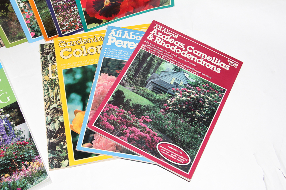 Collection of Gardening, Landscaping and Plant Books