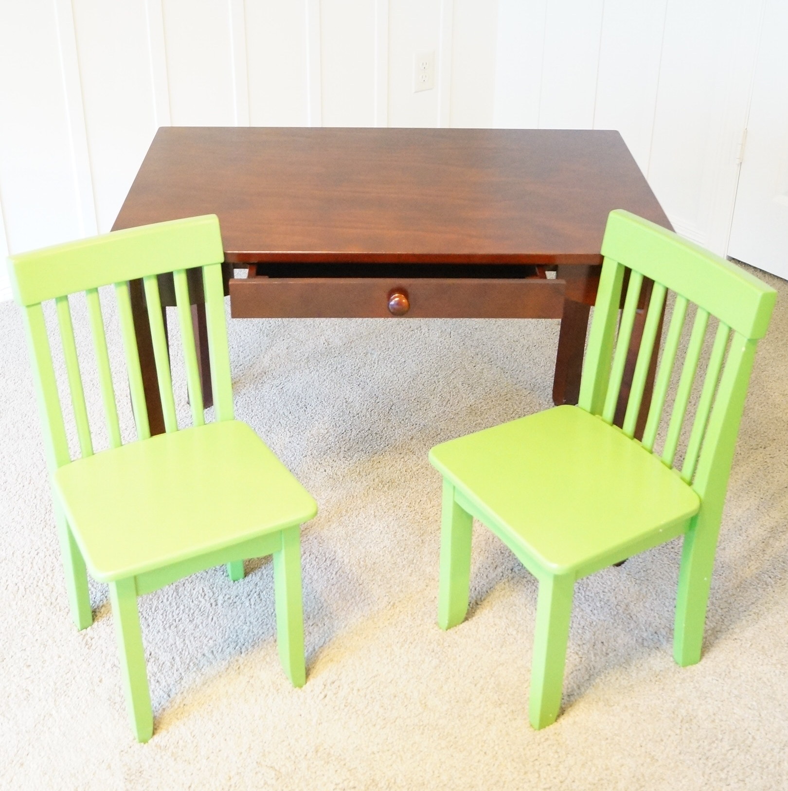 Child's Activity Table and Two Chairs