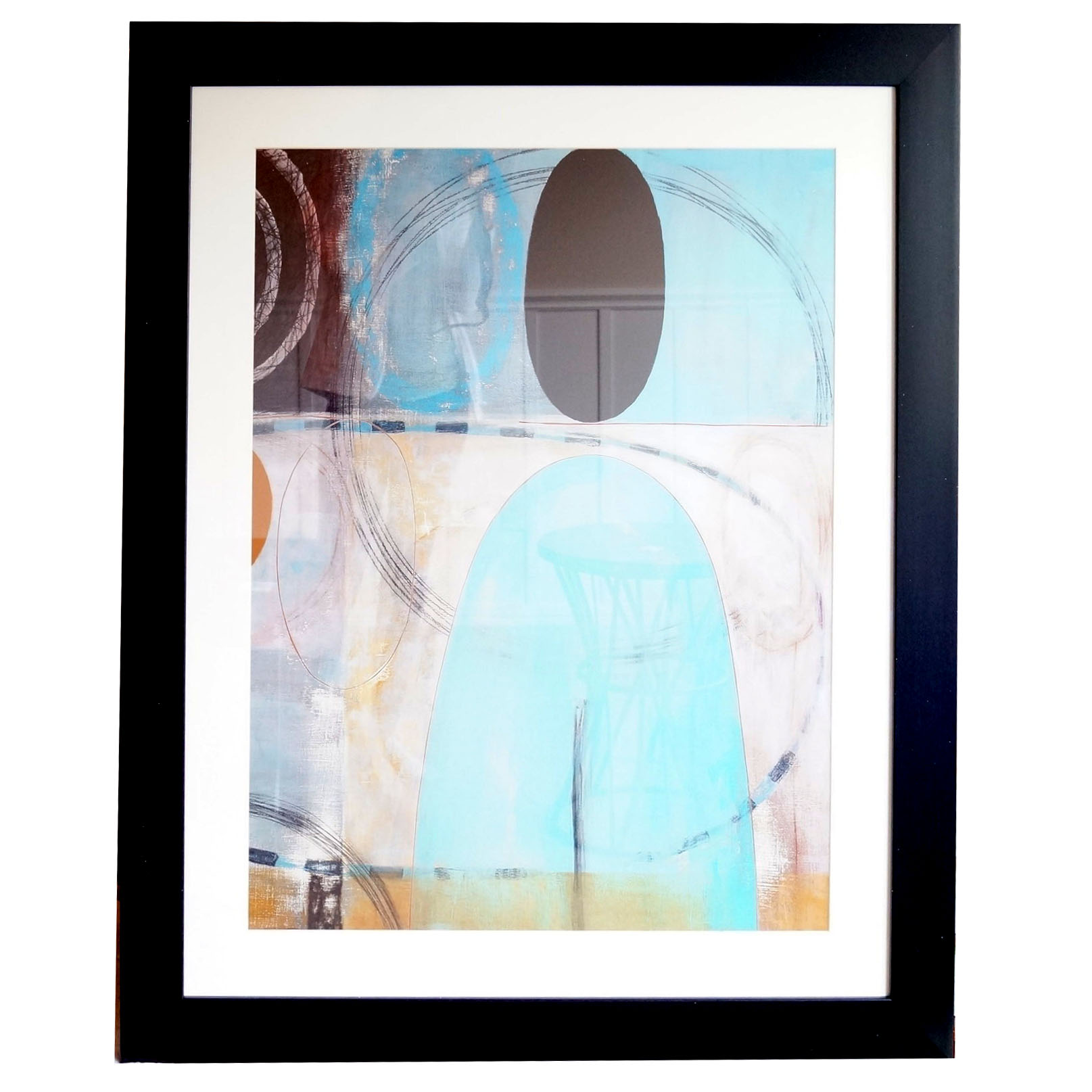 Large Abstract Shapes Print