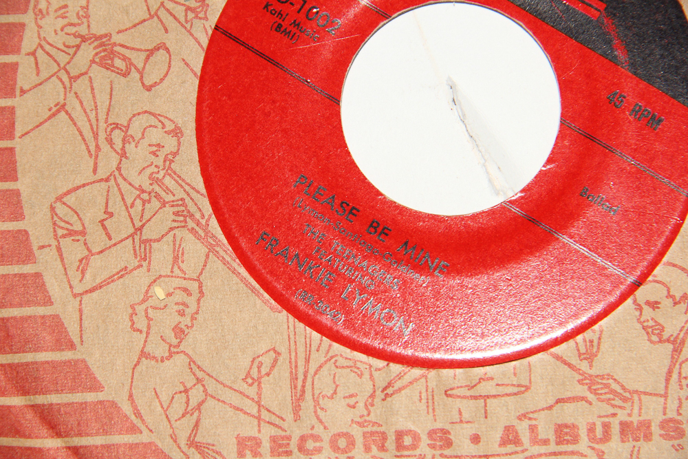 Grouping of 45's Vinyl Records